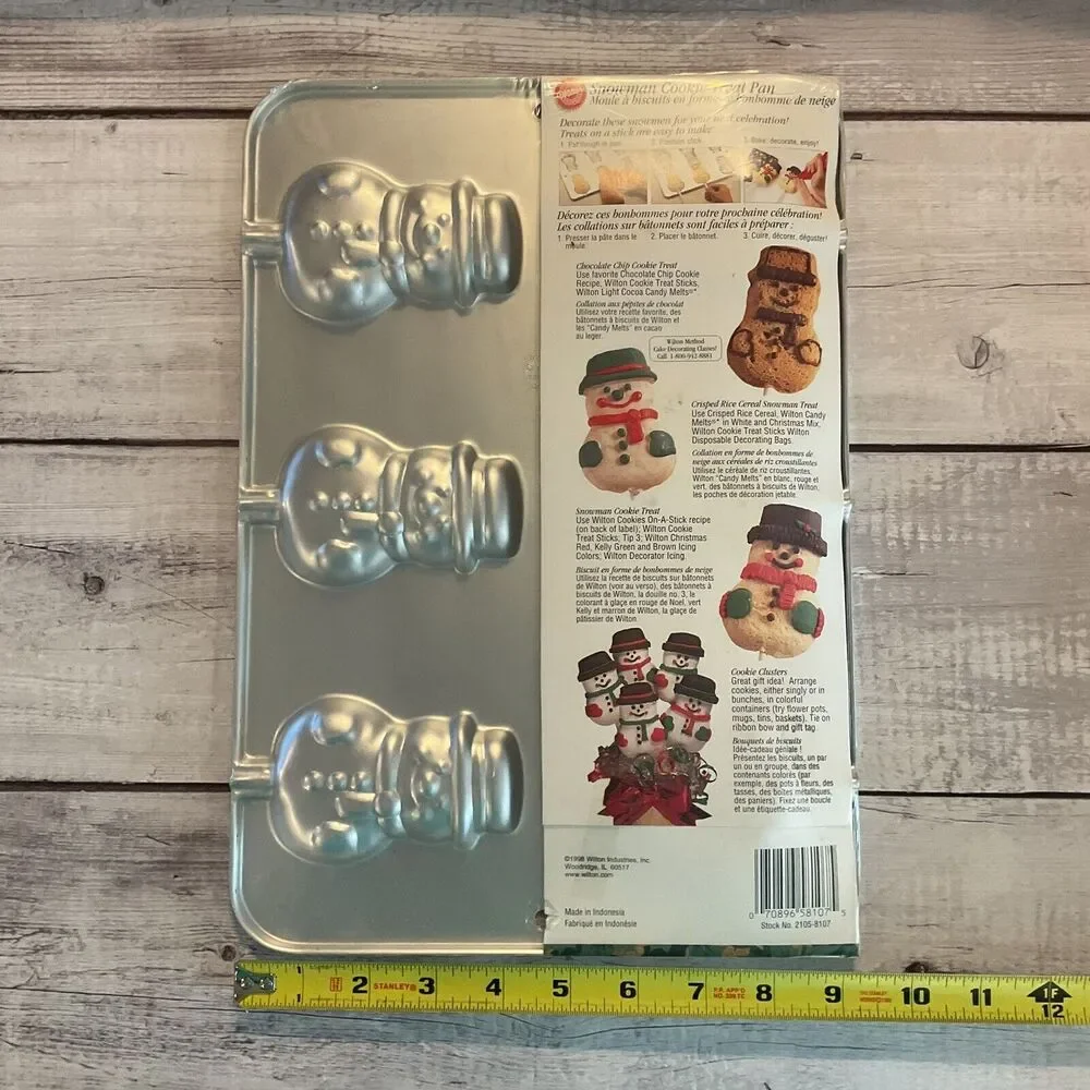 Wilton snowman treat